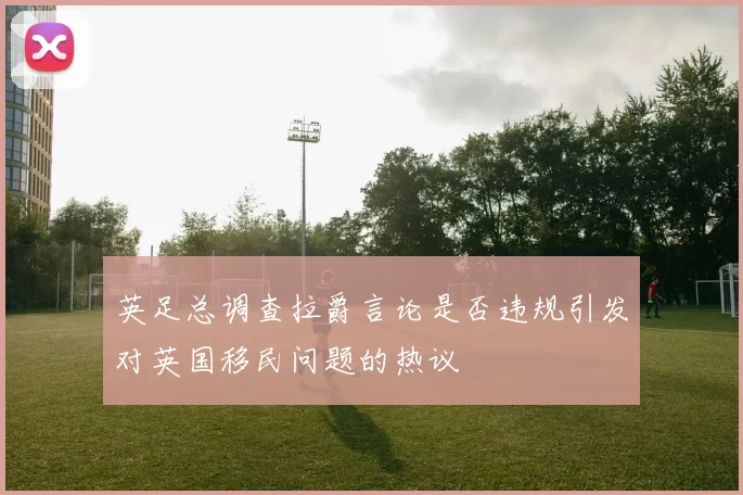 英足总调查拉爵言论是否违规引发对英国移民问题的热议